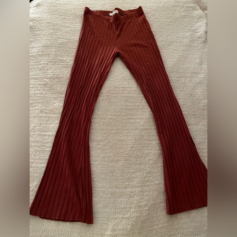 Full circle flare pants